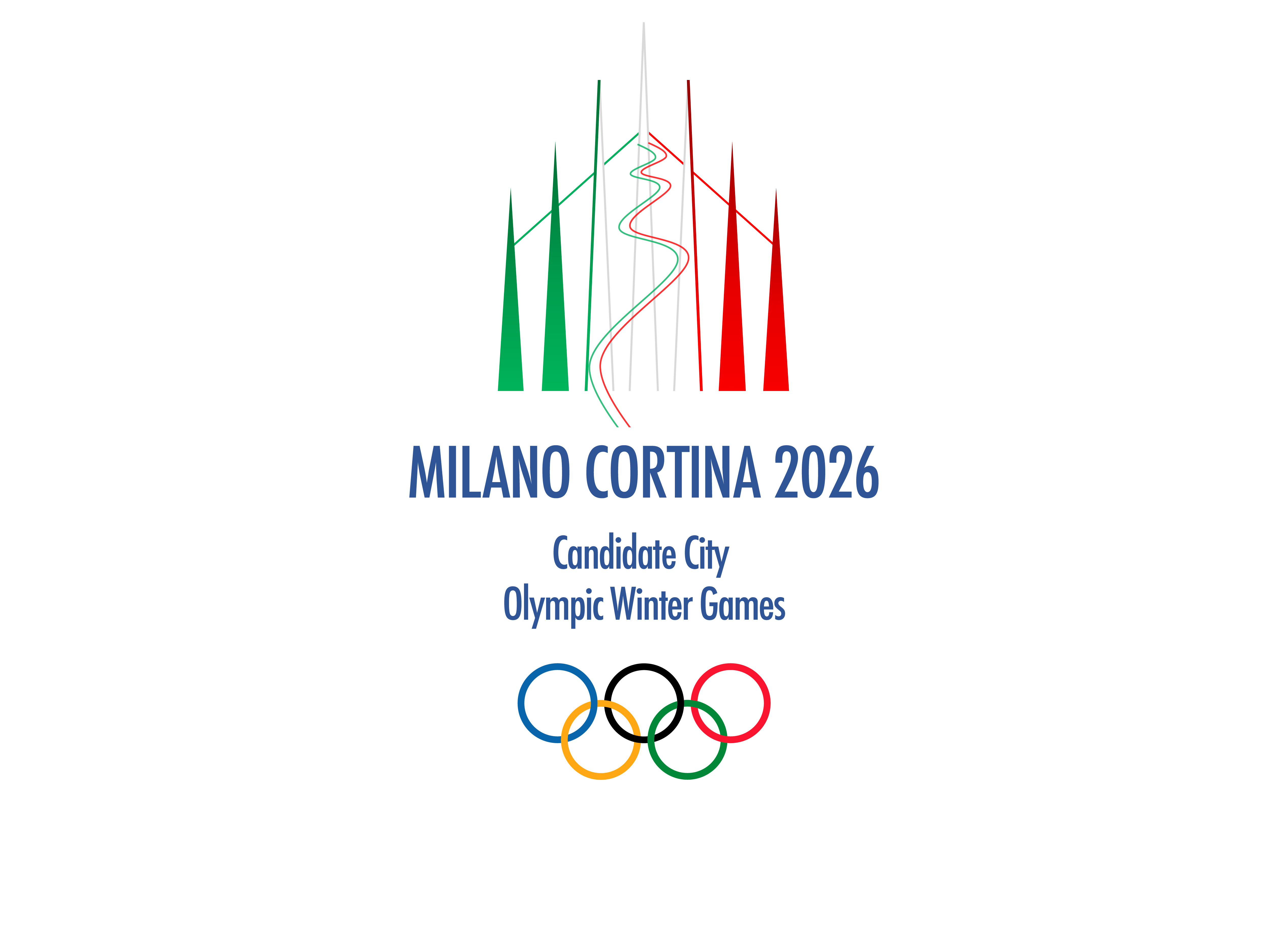 Logo officiel Milano Cortina 2026