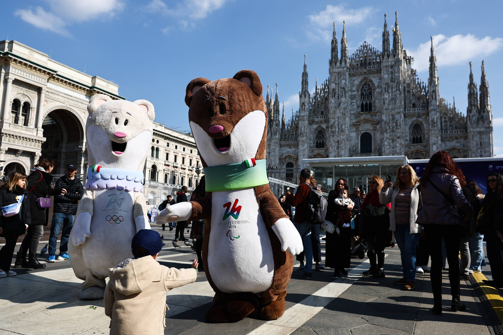 Mascottes Milano Cortina 2026